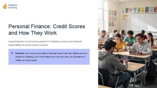 Personal Finance Credit Scores And How They Work Simulation Simulation ...