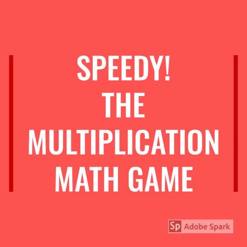 SPEEDY! The Multiplication Card Game - 3 TIMES TABLE - Skip Counting ...