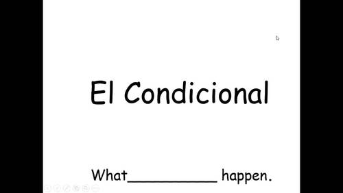 Spanish Conditional Video Note Bundle