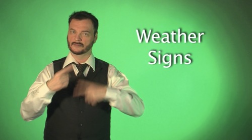 Preview of E24: ASL Vocabulary for Calendar, Time and Weather - Sign With Robert