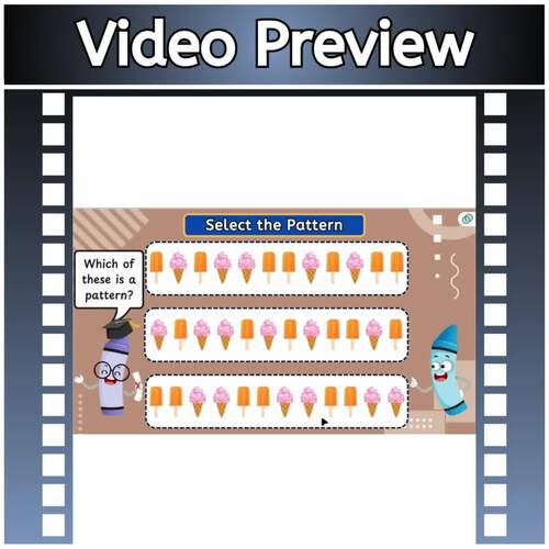 Identifying Patterns (AABB Patterns): Pick the Pattern Digital Resources