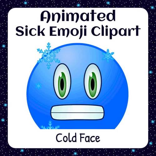 animated sick smiley face