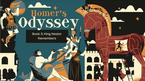 The Odyssey Book 3: King Nestor Remembers | PowerPoint & Hero’s Journey ...