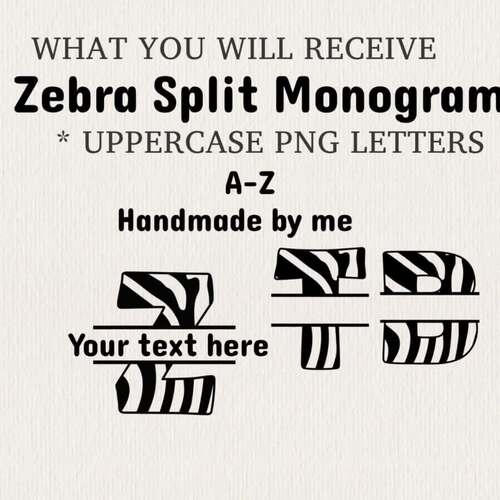 Alphabet Letters Clip Art | Bulletin Board Letters and Numbers Zebra ...