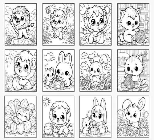 Printable Coloring Pages to Develop Creativity for Kids and Adults ...