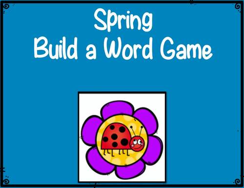Spring Build a CVC Word