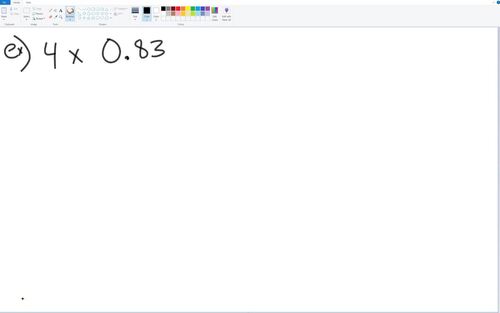 Preview of Multiply Decimals by Whole Numbers