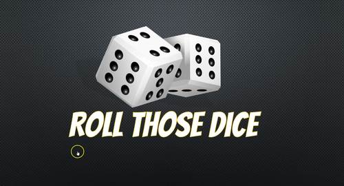 Rolling 2 Dice Number Generator PowerPoint (teacher made)