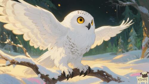 Preview of Music: Snowy Owl Lullaby Winter Song Classroom Songs Reading Lyrics Sing-along