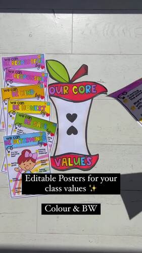 CORE VALUES CUTIES / CLASSROOM, SCHOOL & RELATIONSHIPS BOOSTER PACK