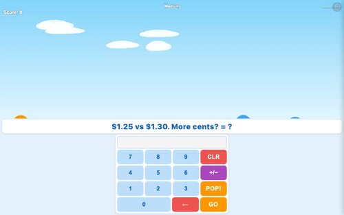 3rd Grade Comparing Money Values Math Game | No Prep Math Practice