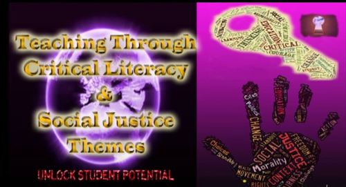 Preview of Teaching Critical Literacy Through Social Justice Themes - Critical Literacy