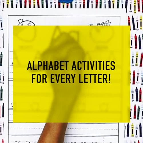 Kindergarten Alphabet Activities by Teaching with Love and Kindness