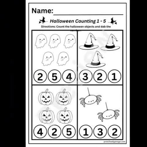 halloween-counting-worksheets-by-preschool-garage-tpt