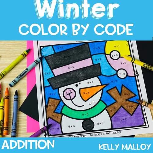 Sneezy the Snowman Coloring Page Sheet Snowman Snow Day Packet | TPT