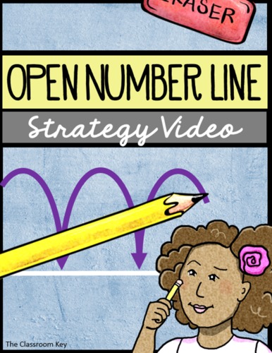 Preview of Open Number Line Strategy Video