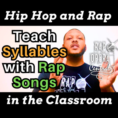 Preview of High Interest 5th Grade Decoding Multisyllabic Words Worksheets Using Rap Music