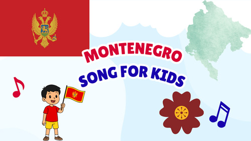 Preview of Montenegro Song for Kids | Country Study Video, MP3 & Lyrics PDF