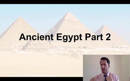 Preview of Ancient Egypt Part 2 (Middle School Social Studies)