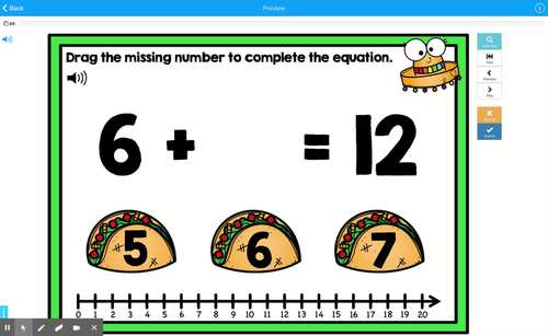 May Math Activities First Grade Math Boom Cards