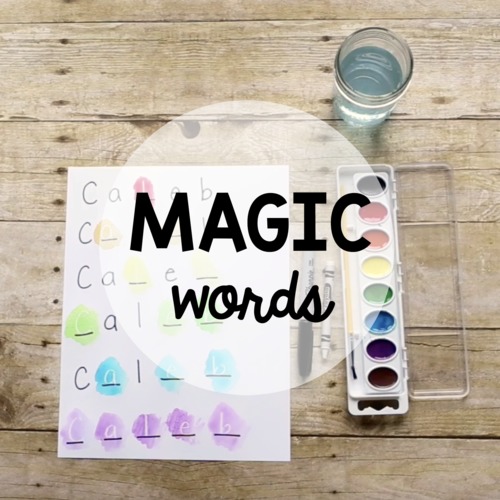 Preview of Magic Words