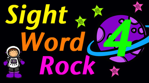 Preview of Sight Word Rock 4 Video (Fry's Sight Words 31-40)