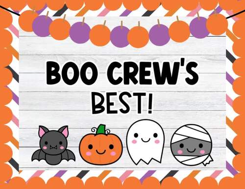 Halloween Bulletin Board Kit | Door Classroom Decor | TPT