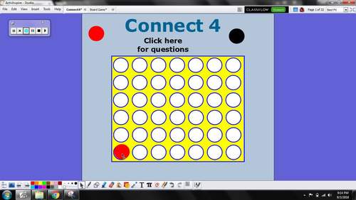Connect 4 Template by Luke Dulin | Teachers Pay Teachers