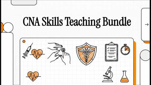 CNA Clinical Skills Test Bundle | Prometric Exam Prep PP, Study Guide ...