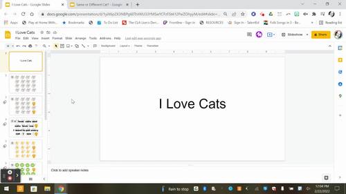 Same and Different: A Music Lesson with Cats by Accessible Music Room