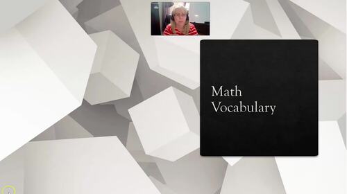 Preview of ACT Prep Math--Vocabulary