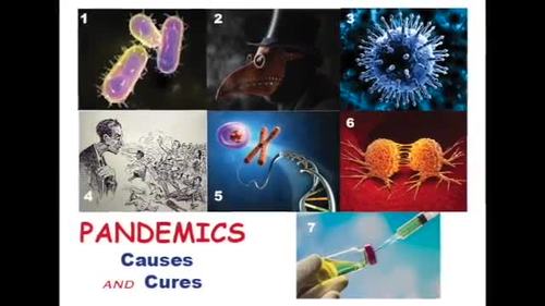Preview of Pandemics - Causes and Cures Video puts COVID-19 into perspective for Teachers