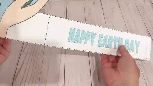 Earth Day Craft- Earth Day Heart Hat by Liv and Leb | TPT