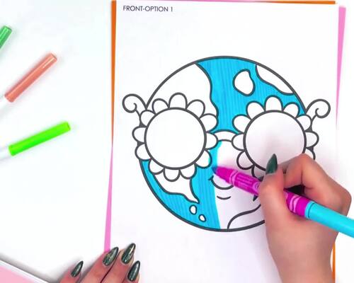 Spring Writing Craft | Earth Day Writing Craft Activity | April Writing ...