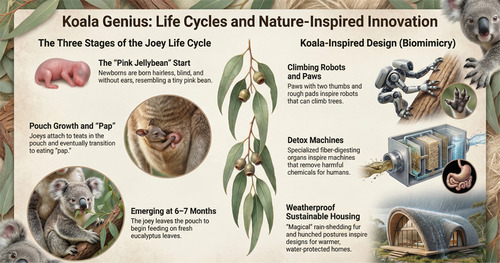 Preview of Engaging Koala Life Cycle Activities | Short Educational Video