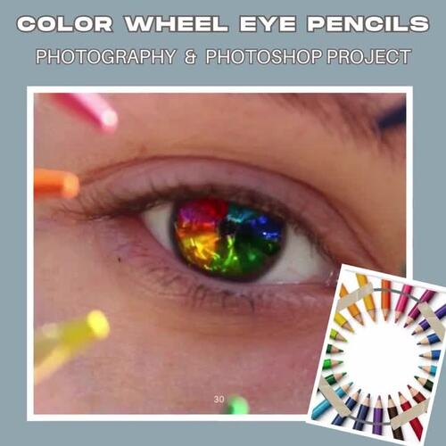 Eye Color Wheel Project Adobe Photoshop & Photography | Color Theory