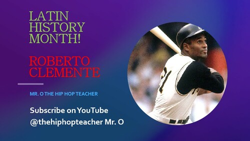 Preview of Latin Heritage Month - Baseball Legend Roberto Clemente