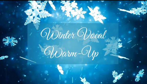 Preview of Vocalization Warm-up