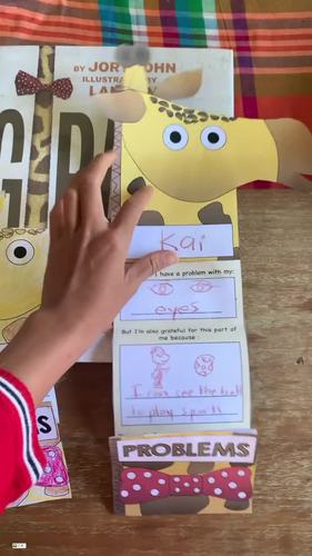 Giraffe Problems Read Aloud Craft: Self Acceptance Self esteem Activity