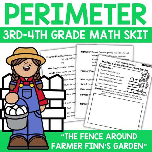 Perimeter Activity for 3rd & 4th Grade | Math Skit Perimeter Real Life ...