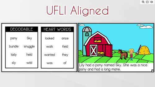 1st Grade Decodable Readers & Passages - Aligned to UFLI Scope and Sequence
