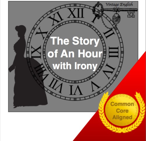 Preview of Story of An Hour with Irony(Mini-Unit w/ Instructional Video)