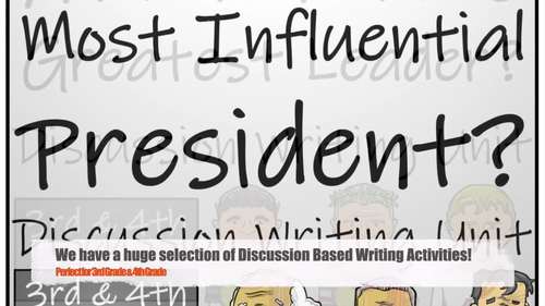 Most Influential Ancient Greece Opinion Writing Unit | 3rd Grade & 4th ...
