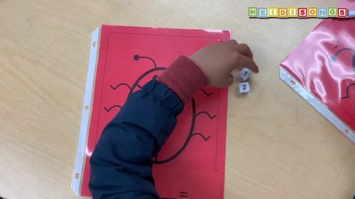 Ladybug Addition & Subtraction Worksheets - Heidi Songs