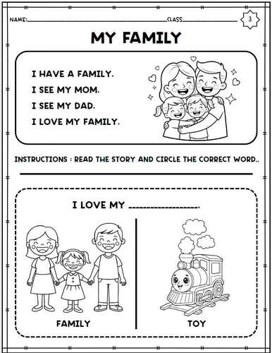 Kindergarten Reading Comprehension Passages and Questions | No Prep ...