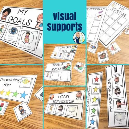 Essential Student Visual Supports: Behavior Supports: Speech Therapy