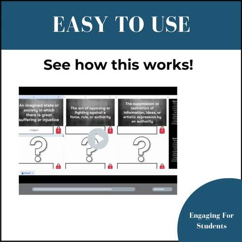 Academic Vocabulary Escape Activity and Word Wall Posters | TPT