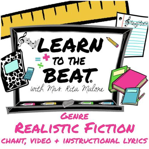 Preview of Genre: Realistic Fiction Chant Lyrics & Video by L2TB with Rita Malone