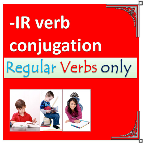 Preview of How to conjugate - IR regular verb in French