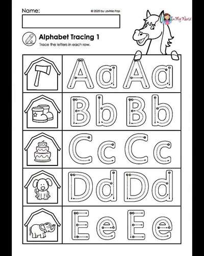 Farm Math &amp; Literacy Worksheets &amp; Activities No Prep by Lavinia Pop
